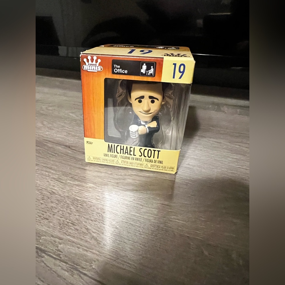 Michael Scott Funco mini figure NIB